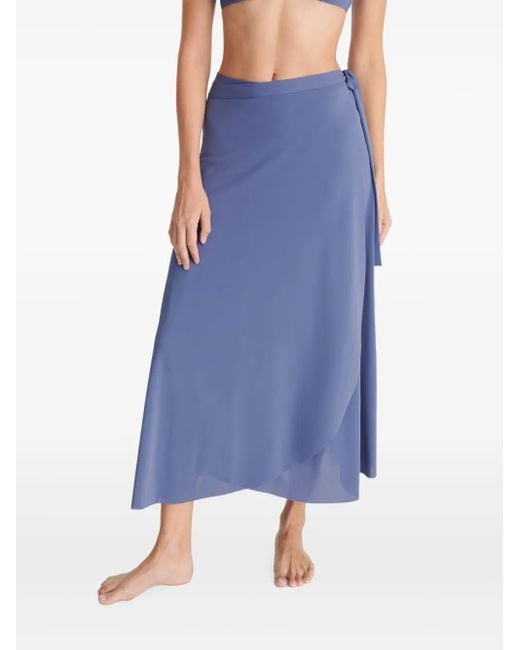 Eres Blue Julieta Beach Skirt