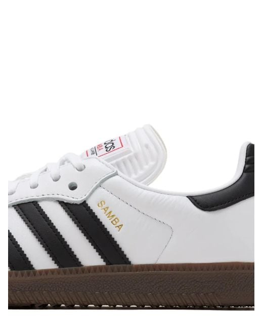 Adidas X Bape Samba Sneakers White