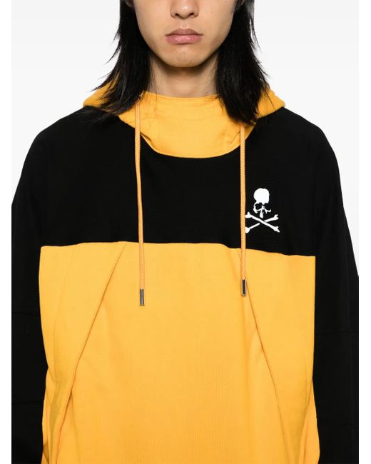 MASTERMIND WORLD Hoodie Mit Logo-Print in Orange für Herren