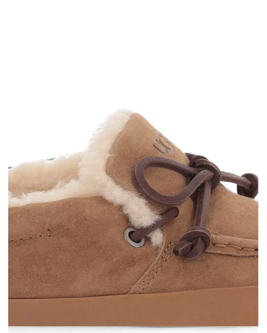 Ugg Brown Quill Slip-On Sneakers