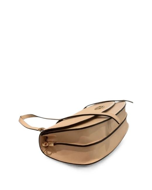 Twinset Natural Logo-Plaque Shoulder Bag