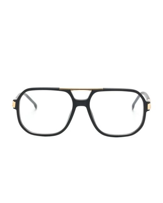 Carrera Black 1134 Pilot-Frame Glasses for men