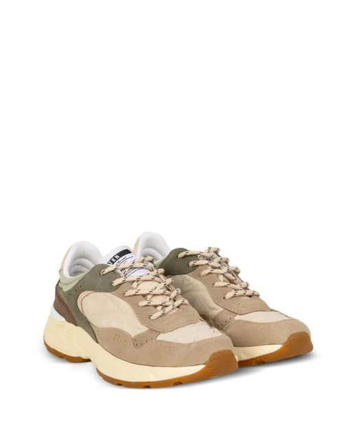 Stokton White Reverse-U Sneakers for men