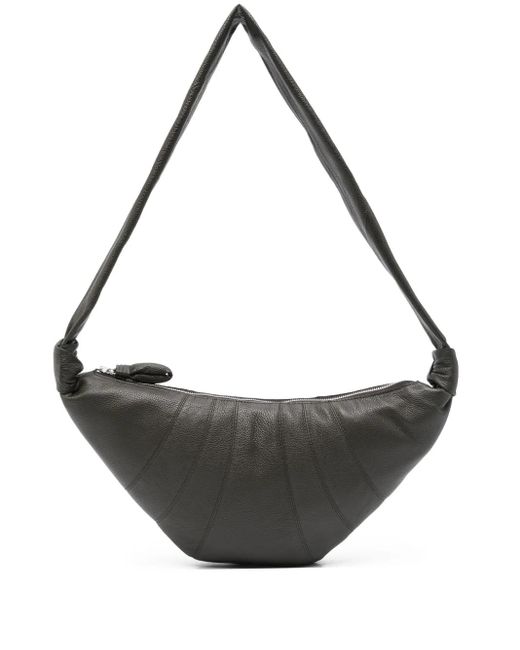 Borsa A Spalla Croissant Media di Lemaire in Gray