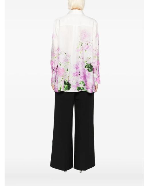 Aje. Rosetta Shirt Pink