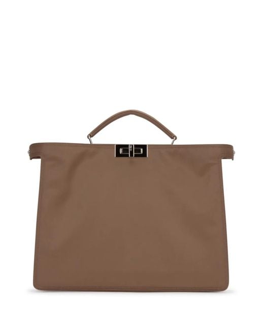 Fendi Peekaboo Shopper in het Brown voor heren