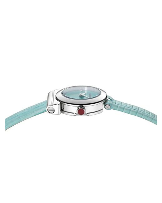 Ferragamo Blue Gancini 22.5Mm