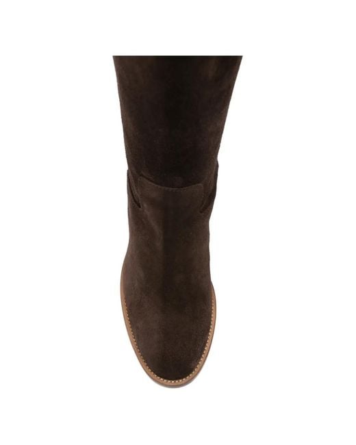 Via Roma 15 Black High Boots