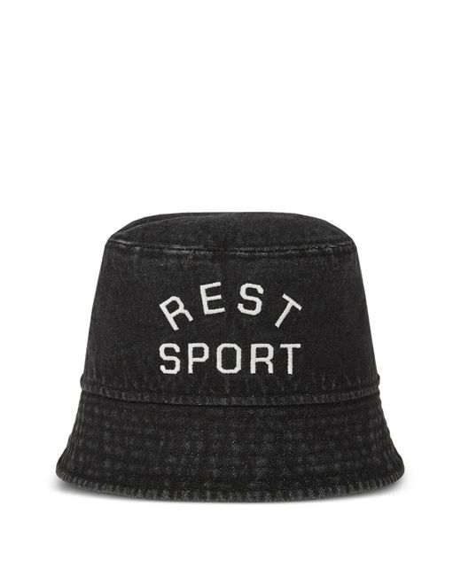 Rest&Recreation Black Denim Bucket Hat