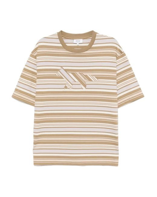 Maison Kitsuné Natural Crafted Profile Fox T-Shirt for men