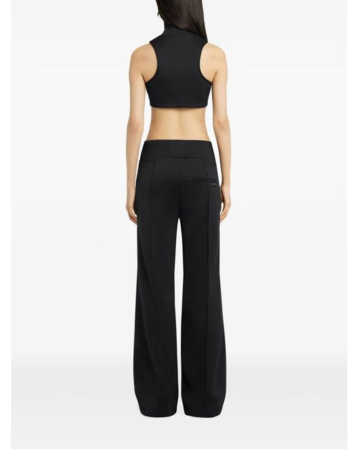 Courreges Black Interlock Track Pants