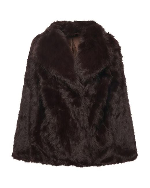 V73 Black Penny Long-Sleeve Coat