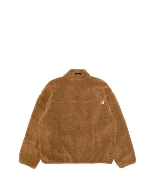 Aape By A Bathing Ape Brown Zip-Up Jacket for men