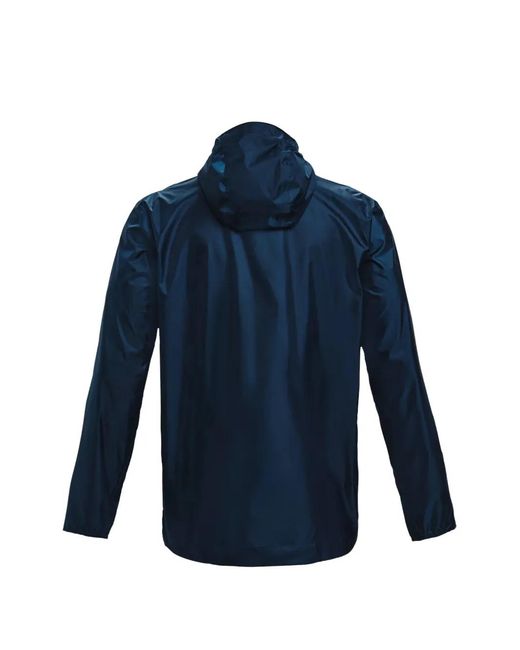 Under Armour Blue Cloudstrike Shell Hooded Jacket for men