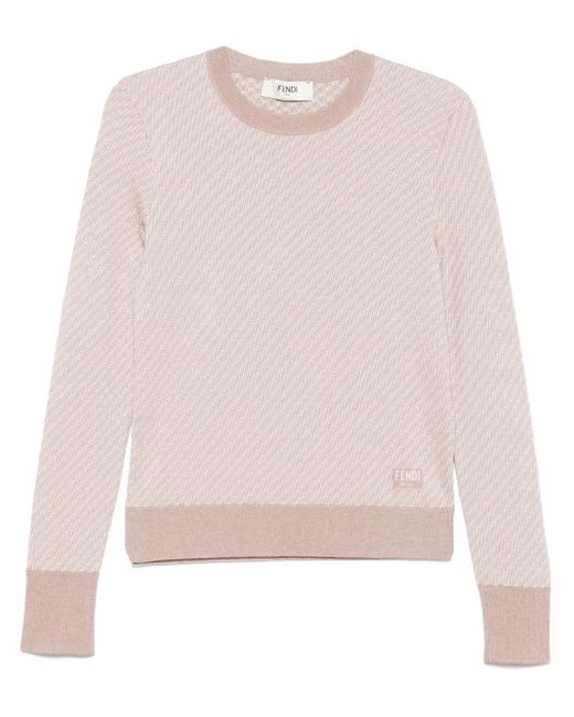 Fendi モノグラム Tシャツ Pink