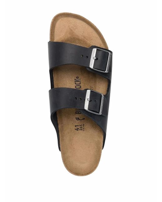 Birkenstock Arizona Sandalen Met Gesp in het Black