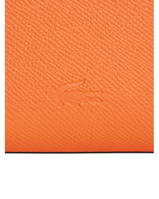 Lacoste Orange Mini Champs-Élysées Wallet