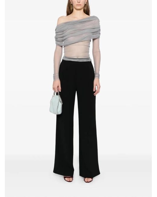 Christopher Esber White Veiled Top