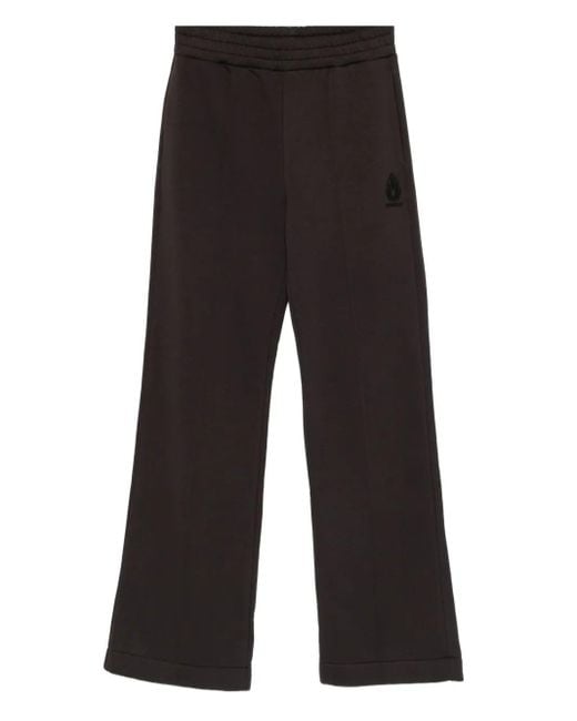 Dondup Black Elasticated-Waistband Trousers