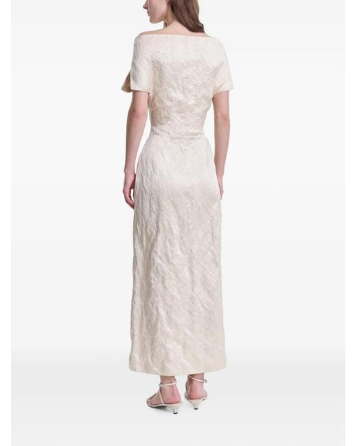 FFORME White Off-Shoulder Kaley Dress