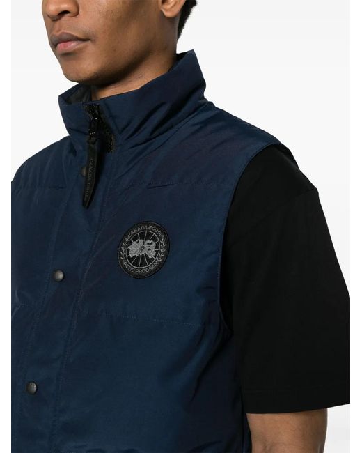 Canada Goose Blue Garson Vest for men