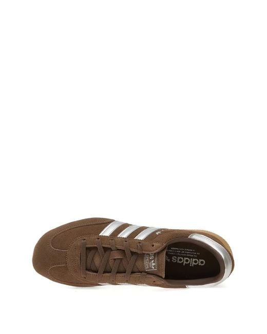 Adidas Brown Handball Spezial Lo Pro Sneakers