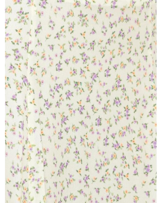 Mar De Margaritas White Kate Mini Skirt