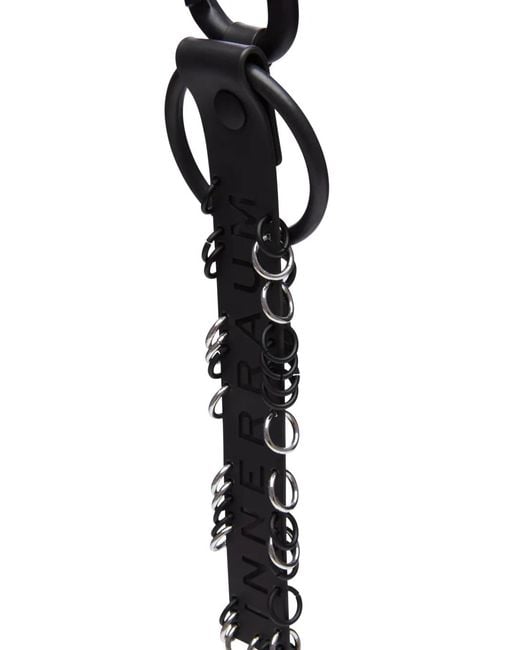 Innerraum White Logo Keyring for men