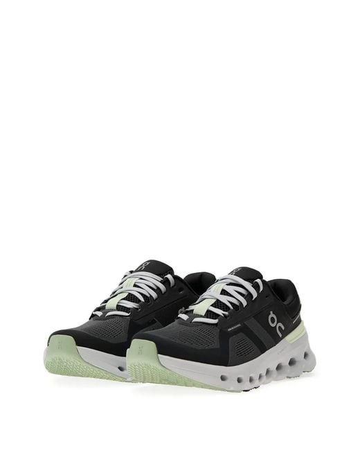 On Shoes Black Cloudrunner 2 Sneakers