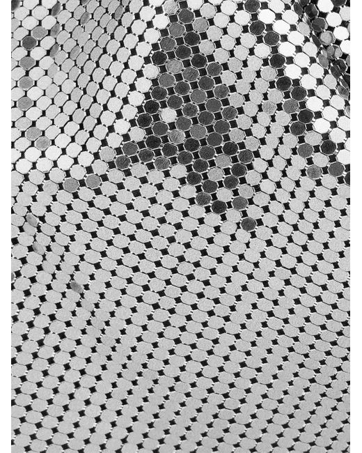 Rabanne White Chainmail Shoulder Bag