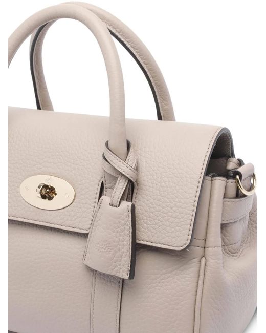 Mulberry Natural Sac À Bandoulière À Fermeture Loquet
