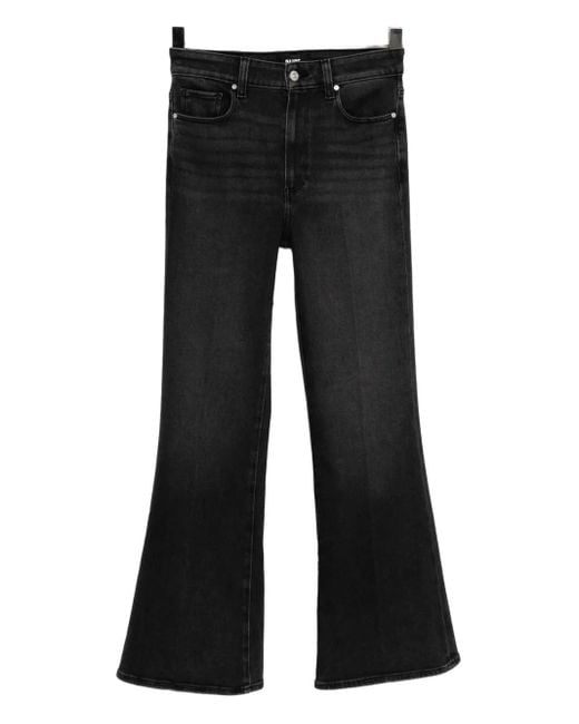 PAIGE Black Marlow Skimmer Jeans