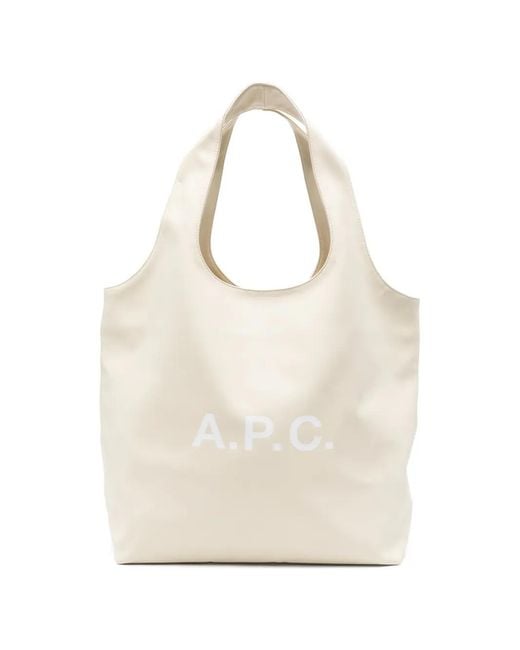 A.P.C. Natural Ninon Tote Bag