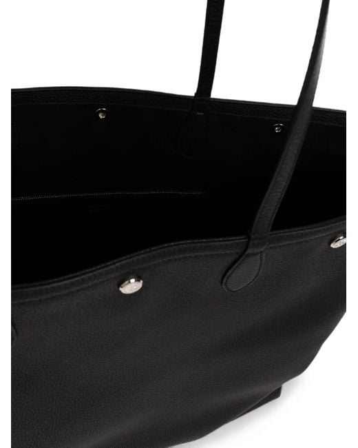 Dolce & Gabbana Black Essenza Grained Leather Shoulder Bag for men