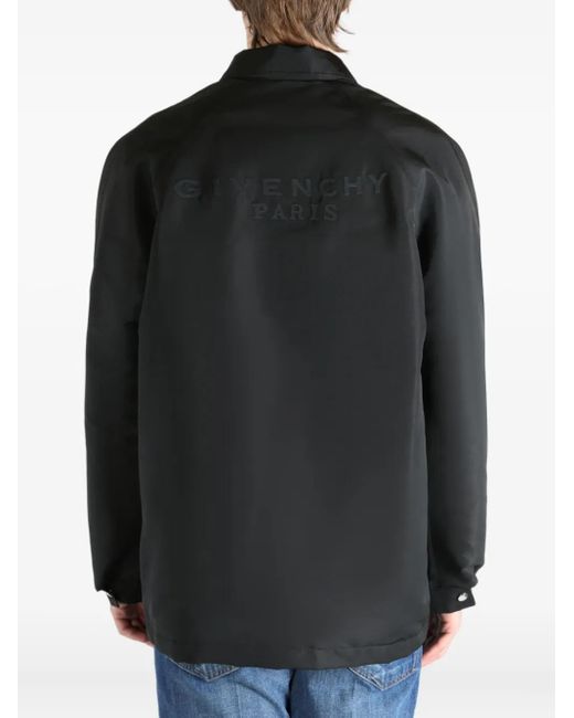 Givenchy Black Coach Jacket for men