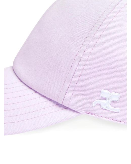 Cappello Da Baseball di Courreges in Purple