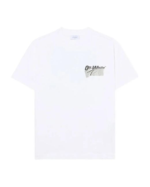 Off-White c/o Virgil Abloh White Soundsystem Tape T-Shirt