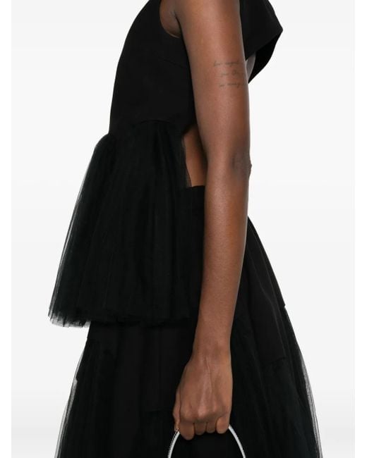 Noir Kei Ninomiya Black High-Neck Jacket
