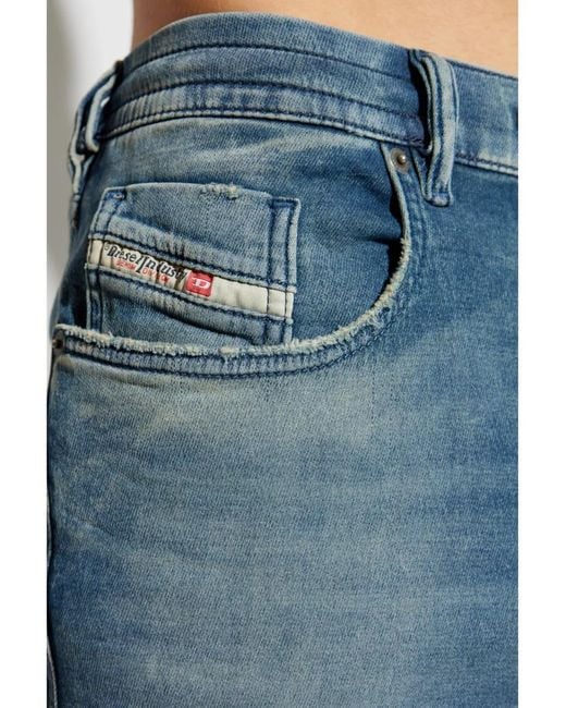 DIESEL Blue 2062 D-Strukt-B Tapered Jeans for men