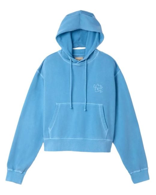 CAMPERLAB Blue Organic Cotton Hoodie