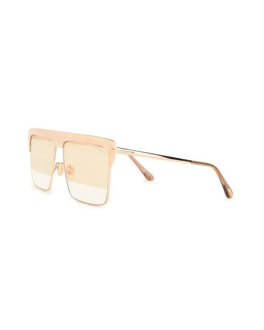 Tom Ford Multicolor Square Frame Sunglasses