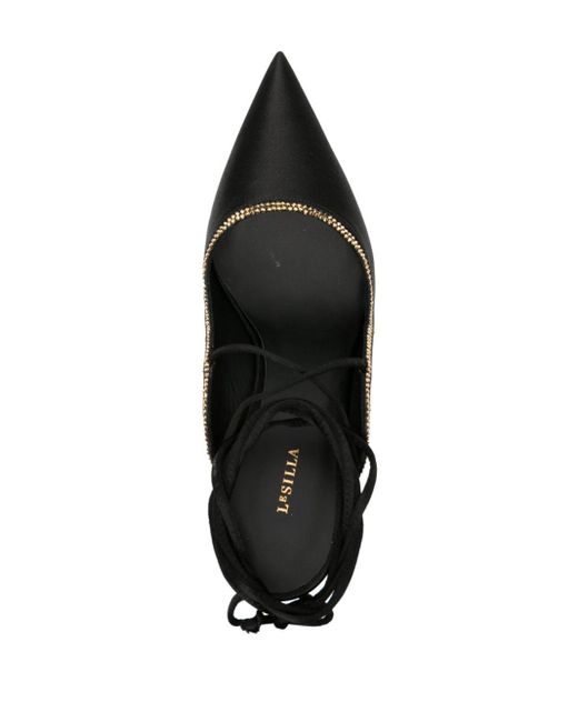Zapatos Ivy con tacón de 120mm Le Silla de color Black