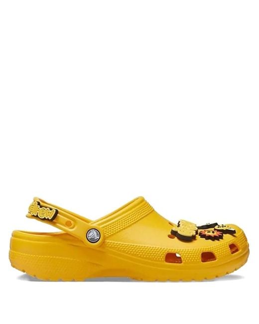 CROCSTM Yellow X Justin Bieber Drew House Clogs