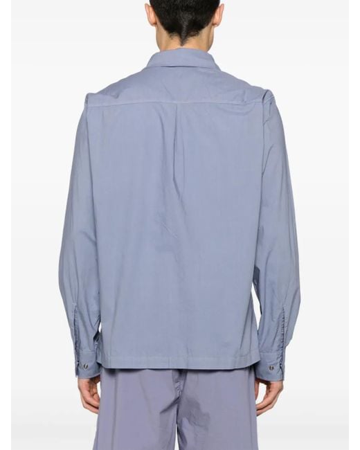 C P Company Klassisches Hemd in Blue für Herren