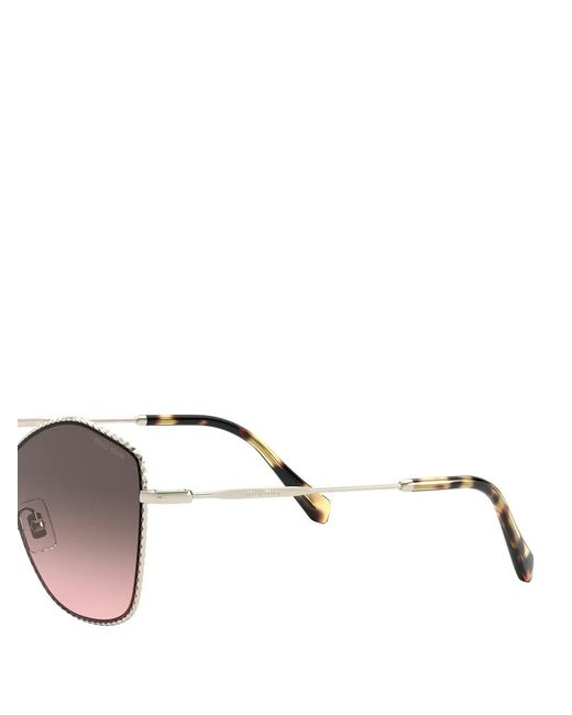 Miu Miu Pink Oversize-Frame Gradient Sunglasses