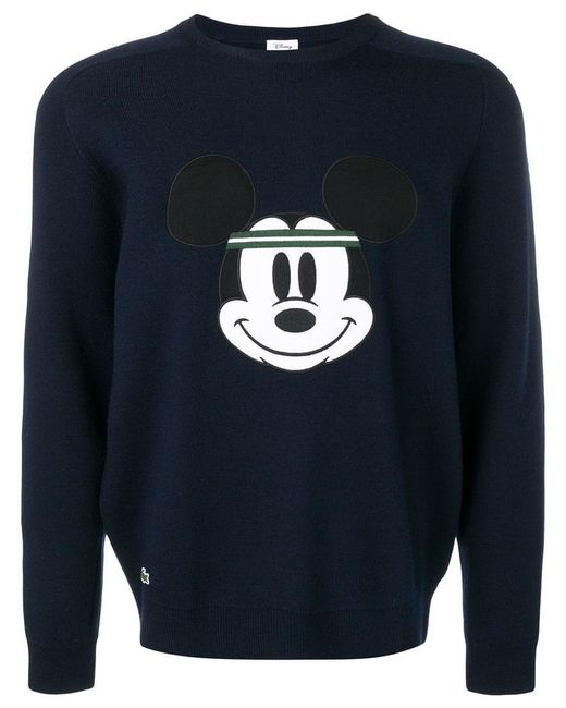Lacoste Blue Mickey Mouse Jumper for men