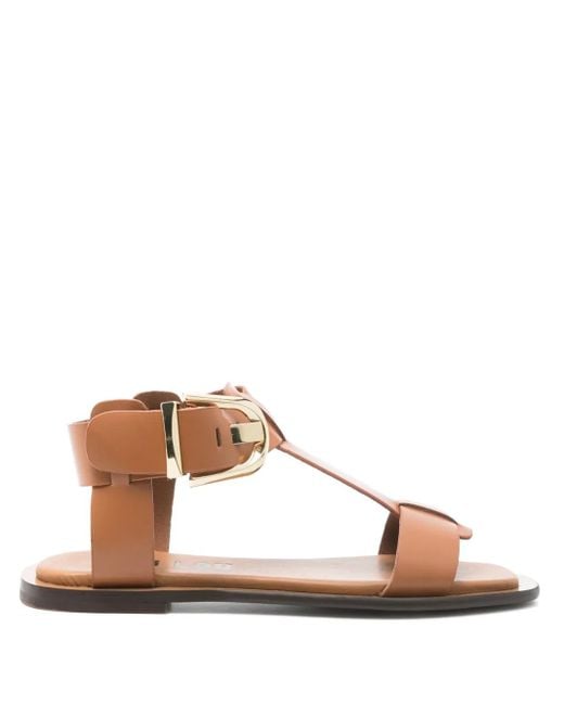 Bibi Lou Brown Sunny Sandals