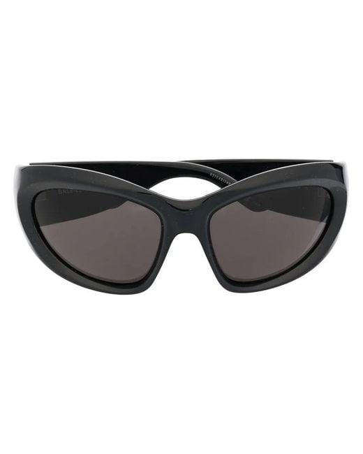Balenciaga Black Bb0228S Cat-Eye Sunglasses