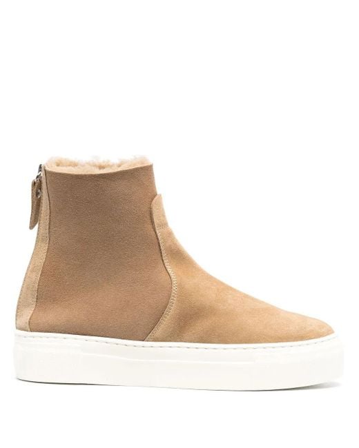 Agl Attilio Giusti Leombruni Brown Meghan Rear-Zip Fastening Boots