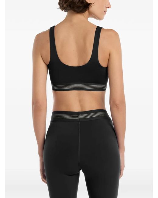 New Balance Black Ac Plush Band Bra
